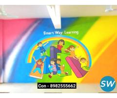 play school wall painting artist in raipur