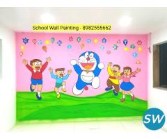 play school wall painting artist in vadodara