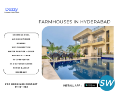 Farmhouse for New Year party in Hyderabad