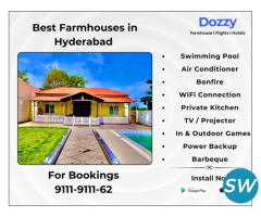 Luxury farmhouses near Shamshabad