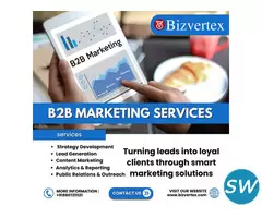 B2B Marketing Services - Bizvertex