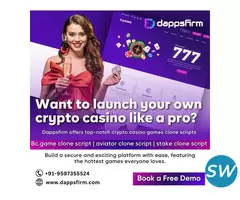 Crypto Casino Clone Software – Get a Free Demo - 1