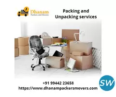 Packing and Unpacking services