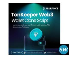 TON Blockchain with TONKeeper Wallet Clone Script