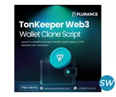 TON Blockchain with TONKeeper Wallet Clone Script