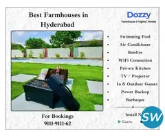 Luxury Farmhouse for Couples in Hyderabad - 1