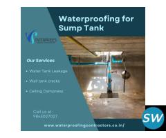 Waterproofing Services for sump tank in Bangalore