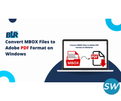 Convert MBOX File to PDF with BLR MBOX Converter