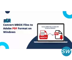 Convert MBOX File to PDF with BLR MBOX Converter