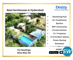 Farmhouse rentals with pool for weekend parties - 1