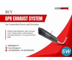 Buy GPR Exhaust System for Unmatched Power