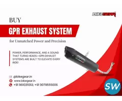 Buy GPR Exhaust System for Unmatched Power