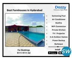 Budget Friendly Farmhouse Rentals for Pool Parties - 1