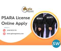 PSARA License Registration for Security Agency