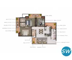 3 BHK Apartments in Ghaziabad | The Element