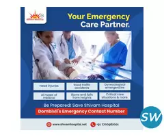 Critical Care Centre  – 24/7 Emergency Services