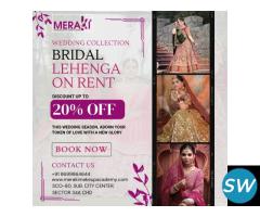 Bridal Lehenga On Rent in Chandigarh