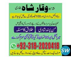 syed amil baba waqar shah contact 03182020463