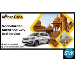 Vadodara to Surat One Way Taxi Service