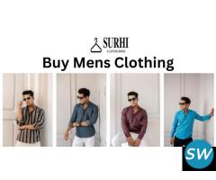 Buy Men’s Clothing from Surhi.