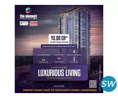 3 BHK Apartment in NH24 Ghaziabad by The Element