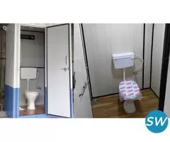 Portable Toilet Cabin Manufacturer in Ahmedabad - 1
