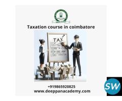 Taxation course in coimbatore