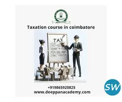 Taxation course in coimbatore