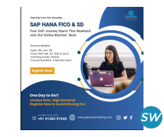 Join Our SAP FICO and SD Live Training Batches! - 1