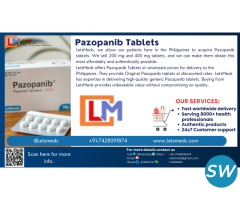 Pazopanib Tablets online in the Philippines