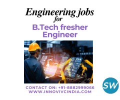 Core Engineering Jobs for B.Tech Fresher Engineers