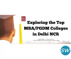 Exploring the Top MBA/PGDM Colleges in Delhi NCR - 1