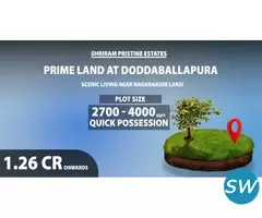 Plots for Sale in Bangalore | Villa Plots