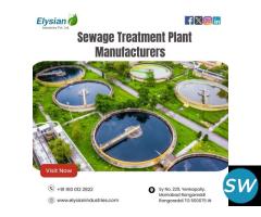 Sewage Treatment Plant Manufacturers in Hyderabad