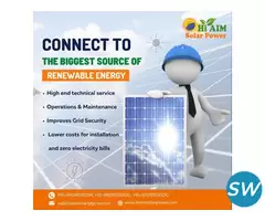 Solar energy company in Jaipur - Hiaimsolarpower - 1