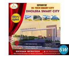 BOOK PLOT IN DHOLERA AT JUST 666 Rs Per SQFEET