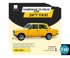 Haridwar to Delhi Cab Service