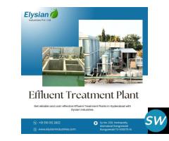 Effluent Treatment Plant in Hyderabad