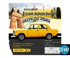 AGRA TO DELHI CAB