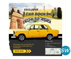 AGRA TO DELHI CAB