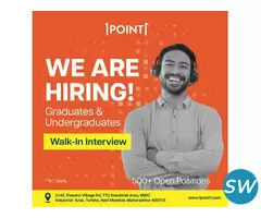 Freshers Wanted! Kickstart Your Career Today!