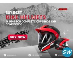 Buy best bike helmets in India