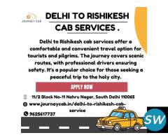 DELHI TO RISHIKESH CAB SERVICES .