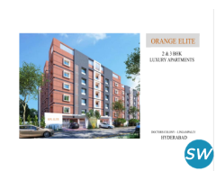 2BHK & 3BHK Flats for Sale at Lingampally.