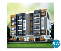 1100 Sq.Ft Flat with Affordable flats in  KR Puram