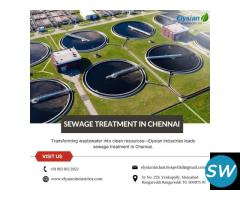 Sewage Treatment in Chennai