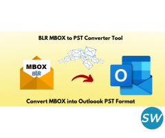 Export MBOX to PST by BLR MBOX Converter Tool