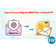 Export MBOX to PST by BLR MBOX Converter Tool