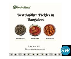 Best Andhra Pickles in Bangalore | NatuRaw