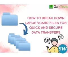 Safely Split and Organize Large vCard Files - 1